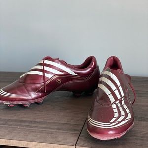 Mens adidas F50 Tunit Cleat Maroon